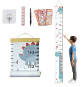 SSYYGET growth chart box packaging showing what's included for easy setup in nurseries
