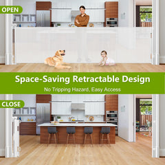 Stcockis indoor-outdoor gate on porch showcases waterproof durability