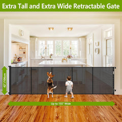 Stcockis reinforced-42-tall-gate-outdoor-use highlights waterproof and rustproof versatility.