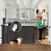 Stcockis reinforced 60-wide gate top rod support prevents sagging during use.