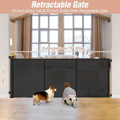 Stcockis support rods prevent sag and maintain mesh integrity.