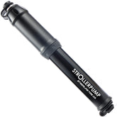 Steerling StrollerPump portable inflator for Graco strollers enables quick on-the-go tire care.