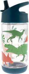 Stephen Joseph bottle with two included straws for family use.