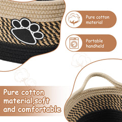 STOBSK woven basket bohemian decor complements rooms while keeping clutter contained.