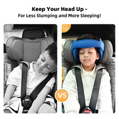 StoHua headrest with straps shows easy installation for road trips