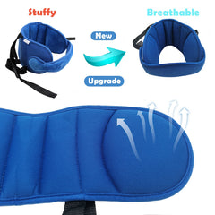 StoHua soft polyester head strap highlighting gentle touch during travel