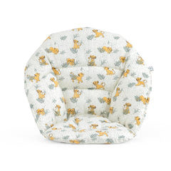Stokke Clikk Cushion Disney Lion King Jungle front view showing support during meals