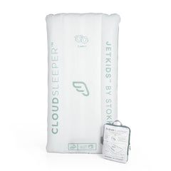 Stokke JetKids CloudSleeper inflated bed enabling safe travel sleep
