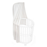 Stokke Sleepi Canopy V3 white drape rod attachment for quick setup and cozy sleep space.