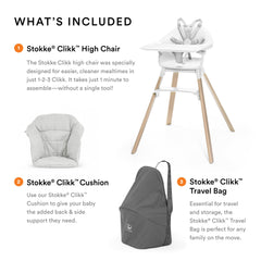 Stokke travel bag Clikk keeps parts organized for travel