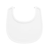 Stokke Tray for Nomi white mounted on Nomi chair for family meals
