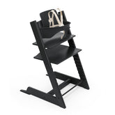 Stokke Tripp Trapp chair and baby set complete system for family dining.
