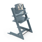 Stokke Tripp Trapp 2 Fjord Blue front view for ergonomic family dining