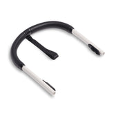 Stokke YOYO handlebar with white tear-resistant coating delivers durable comfort for city rides.