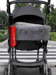 STOP umbrella reflective edge boosts visibility in poor weather for safer crossings