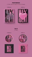 Stray Kids Maxi Dent CD-R disc close-up showing packaging for music storage