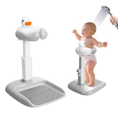 STUNLUX Baby Bath Stand base offers a stable footprint for wobble-free bath time.