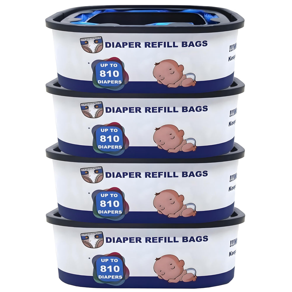 STXSJDCF square diaper refill compatible with Genie for seamless disposal