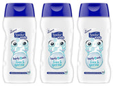 Suave Kids Free & Gentle bottle demonstrates tear-free bath time for sensitive skin.