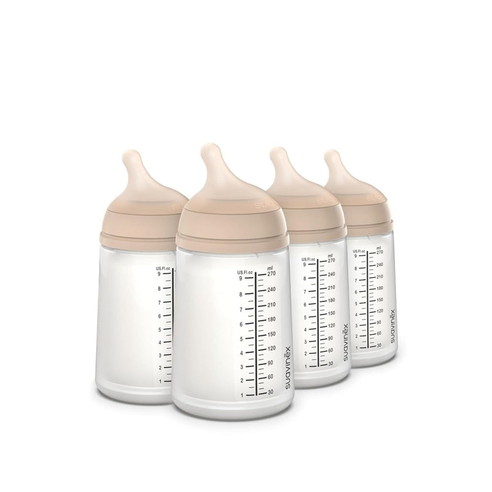 Suavinex Zero Zero bottle package—starter kit for convenient feeding routines.