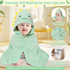 Sublaga baby towel wrap provides cozy warmth after bath.