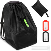 Sublaga car seat bag with shoulder straps supports easy travel and hands-free transport.