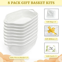 Succwoah gift bags set complements baskets for thoughtful gifting and presentation.