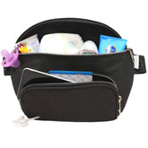 Suessie fanny-pack-diaper-bag compact waist carry for quick on-the-go diaper changes.