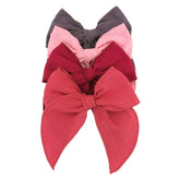Sugarmelon Fable Bow 4-pack cinnabar showcases versatile kids' accessory for everyday outfits.