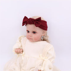 Sugarmelon scrunchies and bows set, soft cotton blend with gentle grip.