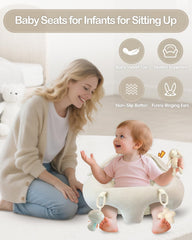 suihuooo five detachable toys encourage grasping and tactile exploration.