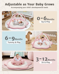 suihuooo soft non-toxic materials ensure gentle skin contact and safe playtime for babies
