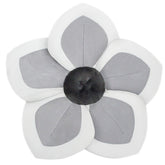 Sundee baby bath flower pad gray2 floats for a calm, comfortable bath.