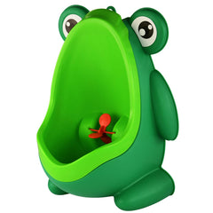 Sundee Cute Frog training urinal wall-mount helps simplify potty training for boys.