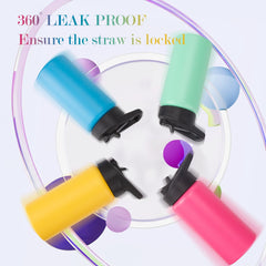 SUNNOW wide-mouth bottle for easy cleaning and refilling after activities.