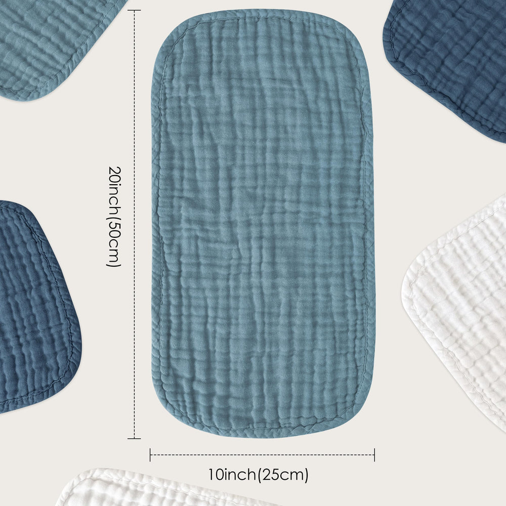 Sunny zzzZZ 4-layer absorbent muslin shows superior moisture absorption.