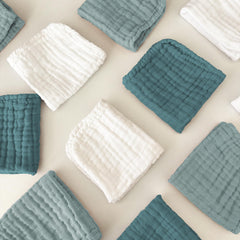 Sunny zzzZZ washcloths absorbent for quick spill cleanup during baby care.