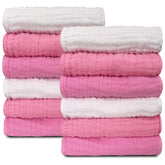 Sunny zzzZZ baby washcloths pack for bath time and mess cleanup.