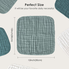 Sunny zzzZZ muslin washcloths with soft touch suitable for newborns.