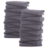 Sunny zzzZZ Ultra-Soft Washcloths close-up with plush coral fleece for gentle cleansing