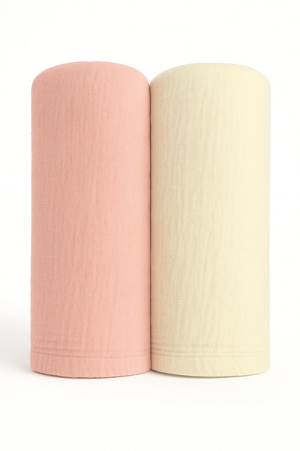 SUNSHINE & SNUGGLES swaddle folded 47x47 blanket for easy wrapping and warmth.