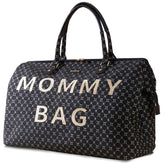 SUNVENO large diaper bag main compartment keeps essentials organized for busy days.