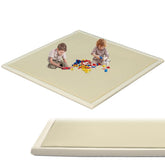 SUNYRISY baby play mat foam closeup—soft memory foam cushions gentle playtime.