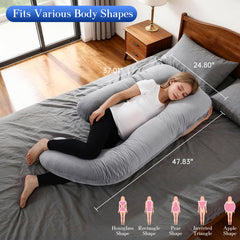 Supa Modern back and hip support view for targeted comfort during pregnancy