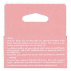 Supple Cups size3-fitting shows a proper fit for comfortable feeds