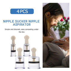 SUPVOX nipple sucker with arc design provides comfortable suction for nipple reshaping.