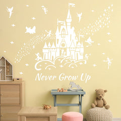 Supzone Fairy tale characters wall decal invites magical play moments and cozy reading corners