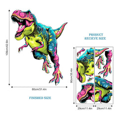 Supzone T-Rex wall decal sheets ready to use for quick room updates.