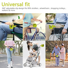 Suranew four elastic fastening straps stabilize bottles on uneven surfaces.