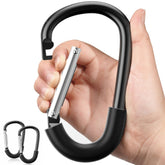SURDOCA stroller hooks with large D-buckle attach to strollers for quick access